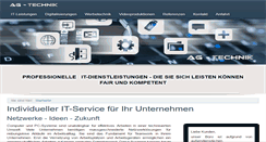 Desktop Screenshot of ag-technik.com